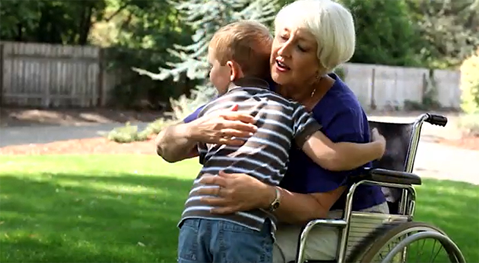 still from the They just don't know what to say or do film